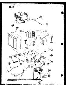 Transformer / Magnetron parts for Amana Countertop Microwave RR-910/P75413-3M from AppliancePartsPros.com