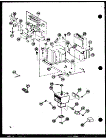 Transformer / Magnetron parts for Amana Countertop Microwave RR9/P72110-5M from AppliancePartsPros.com