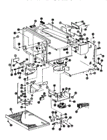 Interior parts for Amana Countertop Microwave RRC57D-P7428401M from AppliancePartsPros.com