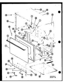Outer Cabinet parts for Amana Countertop Microwave RRL-10A/P74267-1M from AppliancePartsPros.com