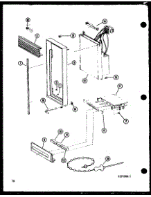 Control Panel parts for Amana Countertop Microwave RRL-10A/P74267-1M from AppliancePartsPros.com