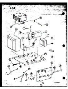 Transformer / Magnetron parts for Amana Countertop Microwave RRL-10A/P74751-1M from AppliancePartsPros.com