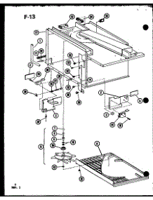 Antenna / Hardware parts for Amana Countertop Microwave RRL-10TD/P75594-1M from AppliancePartsPros.com