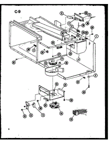 Switch / Blower parts for Amana Countertop Microwave RRL-10TD/P75594-3M from AppliancePartsPros.com