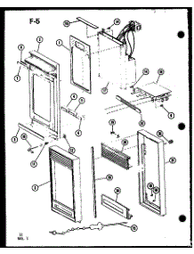 Control Panel parts for Amana Countertop Microwave RRL-8TC/P75532-1M from AppliancePartsPros.com
