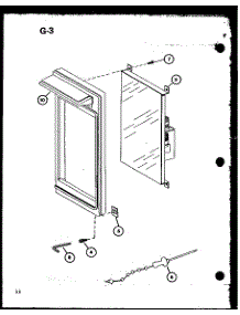 Control Panel parts for Amana Countertop Microwave RRL-8XA-P76438-4M from AppliancePartsPros.com