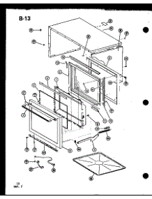 (Rrl-9Tc / P75533-4M) (Crrl-9Tc / P75533-5M) parts for Amana Countertop Microwave RRL-9TC/P75533-2M from AppliancePartsPros.com
