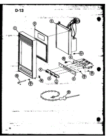 Control Panel parts for Amana Countertop Microwave RRL-9TC/P75533-6M from AppliancePartsPros.com
