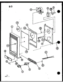 Control Panel parts for Amana Countertop Microwave RS-7/P75589-3M from AppliancePartsPros.com