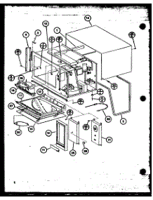 Oven Cavity parts for Amana Countertop Microwave RS10/P76695-1M from AppliancePartsPros.com
