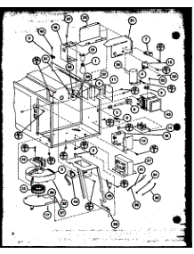 Transformer / Capacitor / Motor parts for Amana Countertop Microwave RS10/P76695-1M from AppliancePartsPros.com