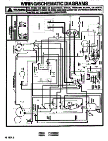 Wiring / Schematic Diagram (Rs520i / P1138803m) (Rs520i / P1138806m) parts for Amana Countertop Microwave RS571W/P1110903M from AppliancePartsPros.com