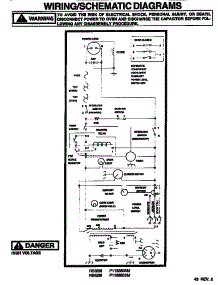 Wiring / Schematic Diagram (Rs520i / P1138803m) (Rs520i / P1138806m) parts for Amana Countertop Microwave RS571W/P1110903M from AppliancePartsPros.com