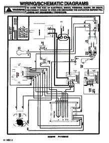 Wiring / Schematic Diagram (Rs561w / P1110901m) parts for Amana Countertop Microwave RS571W/P1110903M from AppliancePartsPros.com