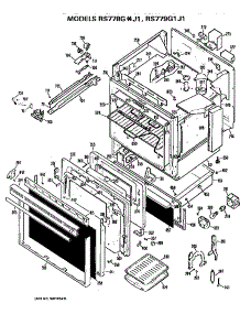 Main Body parts for Hot Point Electric Range RS778G*J1 from AppliancePartsPros.com