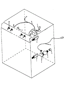 Electrical Components (Rsf3200w / P1141255n) (Rsf3300w / P1141256n) parts for Caloric Gas Range RSF3200W-P1141255N from AppliancePartsPros.com