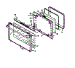 Oven Door Assembly (Rsf3200l / P1141255n) (Rsf3200w / P1141264n) (Rsf3300l / P1141256n)