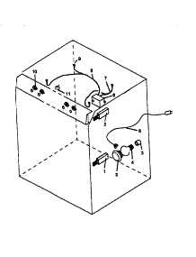 Electrical Components parts for Caloric Gas Range RSF3410L-P1141257N from AppliancePartsPros.com