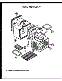 Oven Assembly (Rsk3700uww / P1141247nww) parts for Caloric Gas Range RSK3700UWW-P1141247NWW from AppliancePartsPros.com