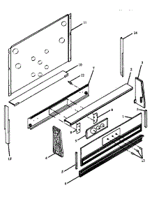 Control Panel Assembly (Rss356ul / P1130975nl) (Rss356ul / P1141233nl) (Rss356ul / P1141234nl) (Rss356ul / P1141249nl) (Rss358ul / P1130875nl) (Rss358ul / P1130888nl) (Rss358ul / P1130974nl) (Rss358ul / P1141226nl) (Rss358ul / P1141231nl) (Rss358ul / P1141235nl) (Rss358ul / P1 parts for Caloric Gas Range RSS358ULGCO-P1141219NL from AppliancePartsPros.com