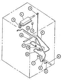 Gas Components parts for Caloric Gas Range RSS358UWG from AppliancePartsPros.com