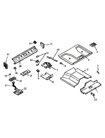 Oven Cabinet Assembly (Rst307-9310 / All) (Rst307-F043 / All) (Rst307 / All) (Rst307uww / All) (Rst309 / All) (Rst354 / All) (Rst359 / All) (Rst361 / All) (Rst362 / All) parts for Caloric Gas Range RST378/ALL from AppliancePartsPros.com