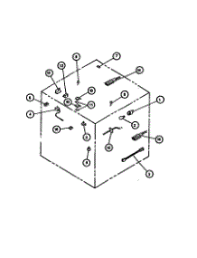 Electrical Components parts for Caloric Gas Range RST378UL-P1141203N from AppliancePartsPros.com