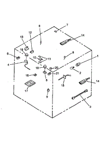 Electric Components parts for Caloric Gas Range RST382U-P1141220NK from AppliancePartsPros.com