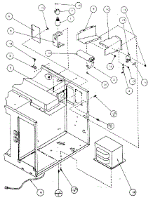Transformer parts for Amana Countertop Microwave RSW458P from AppliancePartsPros.com