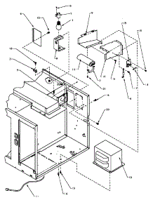 Electrical Parts And Components parts for Amana Countertop Microwave RSW659P/P1170305MZ from AppliancePartsPros.com