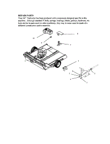 Repair Parts parts for Swisher Mower Attachment RTB14544 from AppliancePartsPros.com