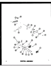 Control Assembly parts for Amana Countertop Microwave RV-10/P74582-1M from AppliancePartsPros.com