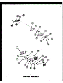 Control Assembly parts for Amana Countertop Microwave RV-10A/P75085-9M from AppliancePartsPros.com