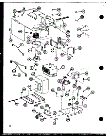 Interior Parts parts for Amana Countertop Microwave RV-8/P75260-4M from AppliancePartsPros.com