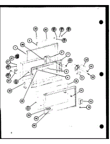 Door parts for Amana Countertop Microwave RV-8/P76900-2M from AppliancePartsPros.com