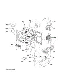 Interior Parts (1) parts for Hot Point Microwave/Hood Combo RVM5160DH8BB from AppliancePartsPros.com