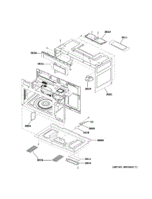 Oven Cavity Parts parts for Hot Point Microwave/Hood Combo RVM5160MP8SA from AppliancePartsPros.com