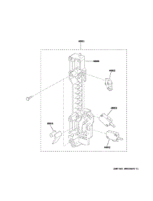 Latch Board Parts parts for Hot Point Microwave/Hood Combo RVM5160MP8SA from AppliancePartsPros.com