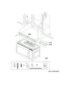 Installation Parts parts for Hot Point Microwave/Hood Combo RVM5160MP8SA from AppliancePartsPros.com