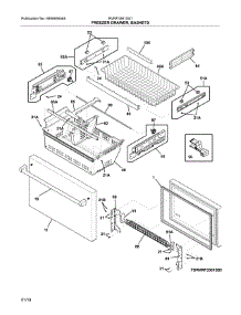 Freezer Door parts for Crosley Bottom-Mount Refrigerator RVRF3361SS1 from AppliancePartsPros.com