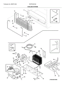 System parts for Crosley Bottom-Mount Refrigerator RVRF3361SS4 from AppliancePartsPros.com