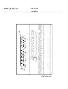 Controls parts for Crosley Bottom-Mount Refrigerator RVRF3361SS5 from AppliancePartsPros.com
