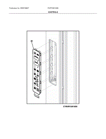 Controls parts for Viking Bottom-Mount Refrigerator RVRF3361SS6 from AppliancePartsPros.com