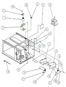 Transformer parts for Amana Countertop Microwave RWG321T from AppliancePartsPros.com