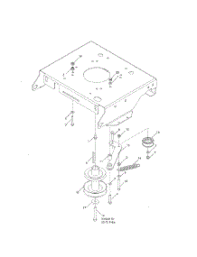 Engine Plate parts for Husqvarna Rear-Engine Riding Mower RZ3016 (966042901) from AppliancePartsPros.com