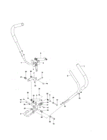 Steering parts for Husqvarna Rear-Engine Riding Mower RZ4219-966809001 from AppliancePartsPros.com