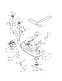 Mower Deck / Cutting Deck parts for Husqvarna Rear-Engine Riding Mower RZ4219/250201 from AppliancePartsPros.com