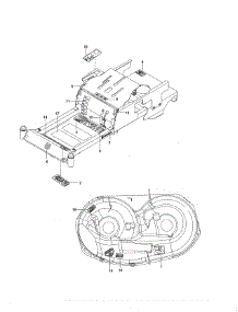 Decals parts for Husqvarna Rear-Engine Riding Mower RZ4219/250201 from AppliancePartsPros.com