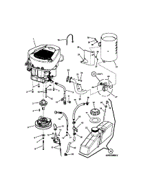 Engine (18.5 Hp Briggs) parts for Snapper Rear-Engine Riding Mower RZT185381BVE (7800151) from AppliancePartsPros.com