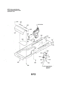 Frame, Rzt parts for Murray Rear-Engine Riding Mower RZT26520 (2691079) from AppliancePartsPros.com